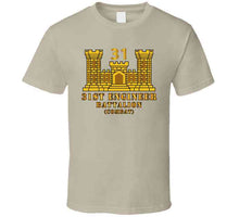 Load image into Gallery viewer, Army - 31st Engineer Battalion (combat) W Eng Branch Classic T Shirt, Crewneck Sweatshirt, Hoodie, Long Sleeve