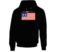 Load image into Gallery viewer, Flag - Western Forces - 2 Star Flag W Txt Hoodie