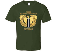 Load image into Gallery viewer, Emblem - Warrant Officer - Cw6 - Veteran X 300 T Shirt