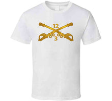 Load image into Gallery viewer, Army - 3rd Squadron - 12th Cavalry Branch Wo Txt Classic T Shirt, Crewneck Sweatshirt, Hoodie, Long Sleeve