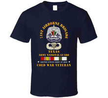 Load image into Gallery viewer, Army - 1st Airborne Bde - Txarng - Cold War Vet Wo Parachute W Cold Svc X 300 Classic T Shirt, Crewneck Sweatshirt, Hoodie, Long Sleeve