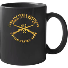 Load image into Gallery viewer, Army - 442nd Infantry Regiment - 100th Infantry Battalion - Us Army W Branch - Classic T Shirt, Crewneck Sweatshirt, Hoodie, Long Sleeve