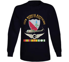 Load image into Gallery viewer, 15th Medical Battalion - Vietnam W Doorgunner Wings W Vn Svc X 300 Classic T Shirt, Crewneck Sweatshirt, Hoodie, Long Sleeve