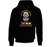 Load image into Gallery viewer, Army - 1st Airborne Bde - Txarng - Cold War Vet Wo Parachute W Cold Svc X 300 Classic T Shirt, Crewneck Sweatshirt, Hoodie, Long Sleeve