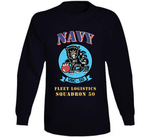 Load image into Gallery viewer, Big Navy - Fleet Logistics Squadron 50 - Ssi X 300 Classic T Shirt, Crewneck Sweatshirt, Hoodie, Long Sleeve