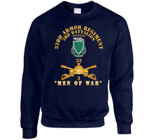 Load image into Gallery viewer, 3rd Bn 33rd Armor Branch W 33rd Armor Pickles Dui - Men Of War - X 300 Classic T Shirt, Crewneck Sweatshirt, Hoodie, Long Sleeve
