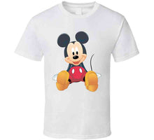 Load image into Gallery viewer, Mickey Sitting X 300 Classic T Shirt, Crewneck Sweatshirt, Hoodie, Long Sleeve