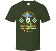 Load image into Gallery viewer, Vietnam Combat Infantry Veteran W 1st Bn 35th Inf - 4th Id Ssi X 300 T Shirt
