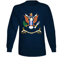 Load image into Gallery viewer, Army - Regimental Colors - 187th Infantry Regiment - Let Valor Not Fail X 300 Classic T Shirt, Crewneck Sweatshirt, Hoodie, Long Sleeve