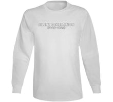 Load image into Gallery viewer, The Silent Generation - Born 1928–1945 - White Txt X 300 T Shirt