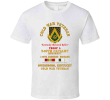 Load image into Gallery viewer, Army - Cold War Vet - Troop A, 240th Cavalry Regiment - Owensboro, Kentucky W Cold Svc Classic T Shirt, Crewneck Sweatshirt, Hoodie, Long Sleeve