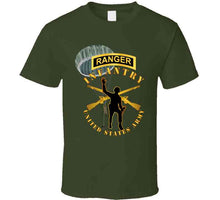 Load image into Gallery viewer, Army - Infantry - Follow Me - Ranger Tab - Paratrooper X 300 Classic T Shirt, Crewneck Sweatshirt, Hoodie, Long Sleeve