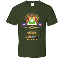 Load image into Gallery viewer, 129th Evacuation Hospital - Operation Desert Storm - Shield - 3rd Us Army Ssi W Gulf Svc Ribbons X 300 Classic T Shirt, Crewneck Sweatshirt, Hoodie, Long Sleeve