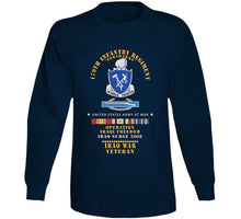 Load image into Gallery viewer, 179th Infantry Regiment - Tomahawks - Iraq Surge 2008 W Cib - Oif - Iraq Svc X 300 Classic T Shirt, Crewneck Sweatshirt, Hoodie, Long Sleeve