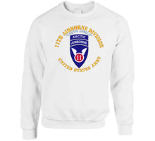Load image into Gallery viewer, 11th Airborne Division - Arctic Angels W Arctic Tab X 300 Classic T Shirt, Crewneck Sweatshirt, Hoodie, Long Sleeve