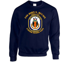Load image into Gallery viewer, Navy - Uss John S. Mccain (ddg-56) Classic T Shirt, Crewneck Sweatshirt, Hoodie, Long Sleeve