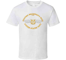 Load image into Gallery viewer, Navy - Rate - Aviation Boatswain's Mate - Gold Anchor W Txt Classic T Shirt, Crewneck Sweatshirt, Hoodie, Long Sleeve