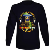 Load image into Gallery viewer, Army - Vietnam Combat Vet - 2nd Bn 502nd Infantry - 101st Airborne Div Ssi Classic T Shirt, Crewneck Sweatshirt, Hoodie, Long Sleeve