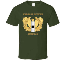 Load image into Gallery viewer, Emblem - Warrant Officer - Wo1 - Veteran X 300 T Shirt