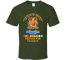 Load image into Gallery viewer, Army - Dui - 14th Infantry Regiment The Right Of The Line W Cib - Vn Svc X 300 Classic T Shirt, Crewneck Sweatshirt, Hoodie, Long Sleeve