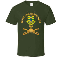 Load image into Gallery viewer, 109th Armor Regiment - Dui W Ar Branch X 300 Classic T Shirt, Crewneck Sweatshirt, Hoodie, Long Sleeve