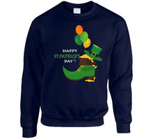 Load image into Gallery viewer, St. Patrick's Day - Leprechaun's Shoe with Gold Coins Classic T Shirt, Crewneck Sweatshirt, Hoodie, Long Sleeve