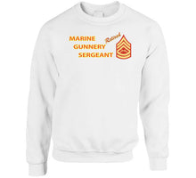 Load image into Gallery viewer, Usmc - Marine Gunnery Sgt - Retired X 300 T Shirt