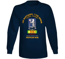 Load image into Gallery viewer, Army - 1st Bn 77th Armor W 8 Vn Campaign Stars Classic T Shirt, Crewneck Sweatshirt, Hoodie, Long Sleeve