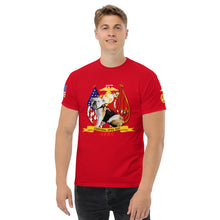 Load image into Gallery viewer, Men's classic tee - Marine Corps Flag - T-Shirts - Classic