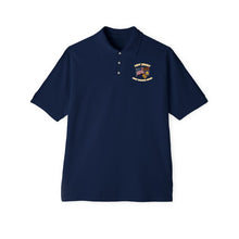 Load image into Gallery viewer, Men's Piqué Polo - ARNG - DUI- ARNG New Jersey w Flag