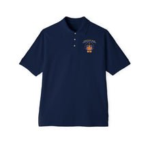 Load image into Gallery viewer, Men's Piqué Polo - MSMM -Merchant Marine w stars w MMVN SVC