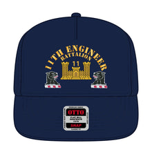 Load image into Gallery viewer, Baseball Cap - 11th Engineer Battalion - Hat X 300 - Film to Garment (FTG)