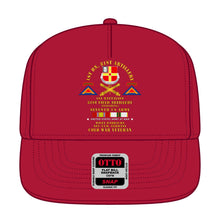 Load image into Gallery viewer, Baseball Cap - 1st Bn 81st Artillery - Pershing - New-Ulm Germany w COLD SVC - Film to Garment (FTG)