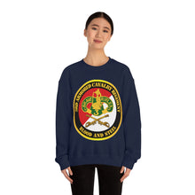 Load image into Gallery viewer, Unisex Heavy Blend Crewneck Sweatshirt - Army - 3rd Armored Cavalry Regiment DUI - Red White - Blood and Steel