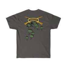 Load image into Gallery viewer, Unisex Ultra Cotton Tee - Airborne Ranger with Crest - Airborne Infantry - Mass Tactical Airborne Operation with Ranger Infantry Branch