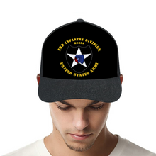 Load image into Gallery viewer, Second Infantry Division - Second to None. Denim Black Baseball Hat