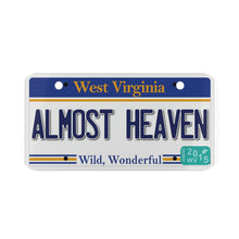 Load image into Gallery viewer, Mini License Plate - West Virginia - Almost Heaven