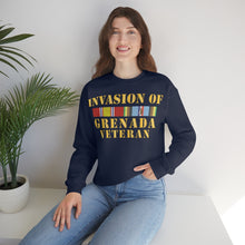 Load image into Gallery viewer, Unisex Heavy Blend Crewneck Sweatshirt - Army - Grenada Invasion Veteran w EXP SVC