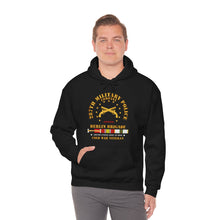 Load image into Gallery viewer, Unisex Heavy Blend Hooded Sweatshirt - Army - 287th Military Police Company - Berlin Bde w OCCUPY COLD SVC X 300
