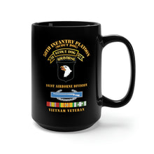 Load image into Gallery viewer, Black Mug 15oz - Army - 58th Infantry Platoon - Scout Dog - w CIB - VN SVC X 300