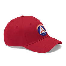 Load image into Gallery viewer, Twill Hat - CAP - Civil Air Patrol Insignia - Hat - Direct to Garment (DTG) - Printed