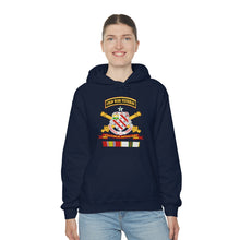 Load image into Gallery viewer, Unisex Heavy Blend Hooded Sweatshirt - Army - 8th Field Artillery w Br - Ribbon COLD WAR Vet Tab