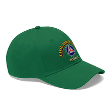 Load image into Gallery viewer, Twill Hat - CAP - Civil Air Patrol Veteran - Hat - Direct to Garment (DTG) - Printed