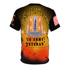Load image into Gallery viewer, AOP - Army - Operation Provide Comfort - 31M - 44th Signal Bn - US Army - Veteran with Back Light - Blk Front/back/left Right