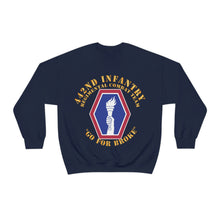 Load image into Gallery viewer, Unisex Heavy Blend Crewneck Sweatshirt - Army - 442nd Infantry Regimental Combat Team X 300