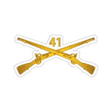 Load image into Gallery viewer, Kiss-Cut Stickers - Army - 41st Infantry Regiment wo Txt