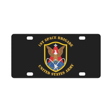 Load image into Gallery viewer, Army - 1st Space Brigade - SSI Classic License Plate