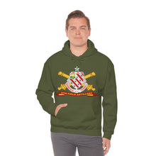 Load image into Gallery viewer, Unisex Heavy Blend Hooded Sweatshirt - Army - 8th Field Artillery w Br - Ribbon