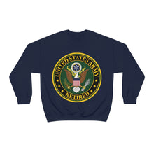 Load image into Gallery viewer, Unisex Heavy Blend Crewneck Sweatshirt - Army - US Army Retired