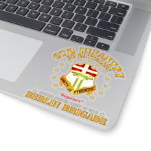 Load image into Gallery viewer, Kiss-Cut Stickers - Army - 3d Battalion 6th Infantry - Berlin Brigade X 300